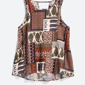 Like new Stitch fix Boho tank top​​​​